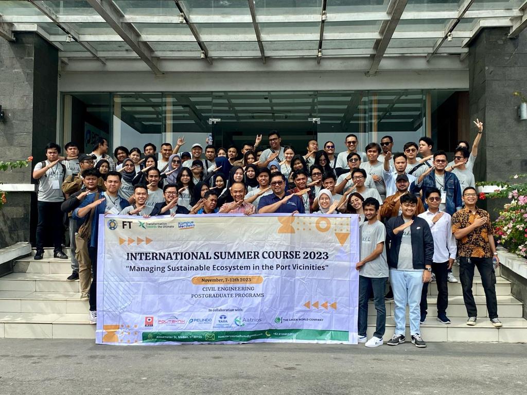 USU dan Pelindo Kolaborasi Gelar International Summer Course 2023