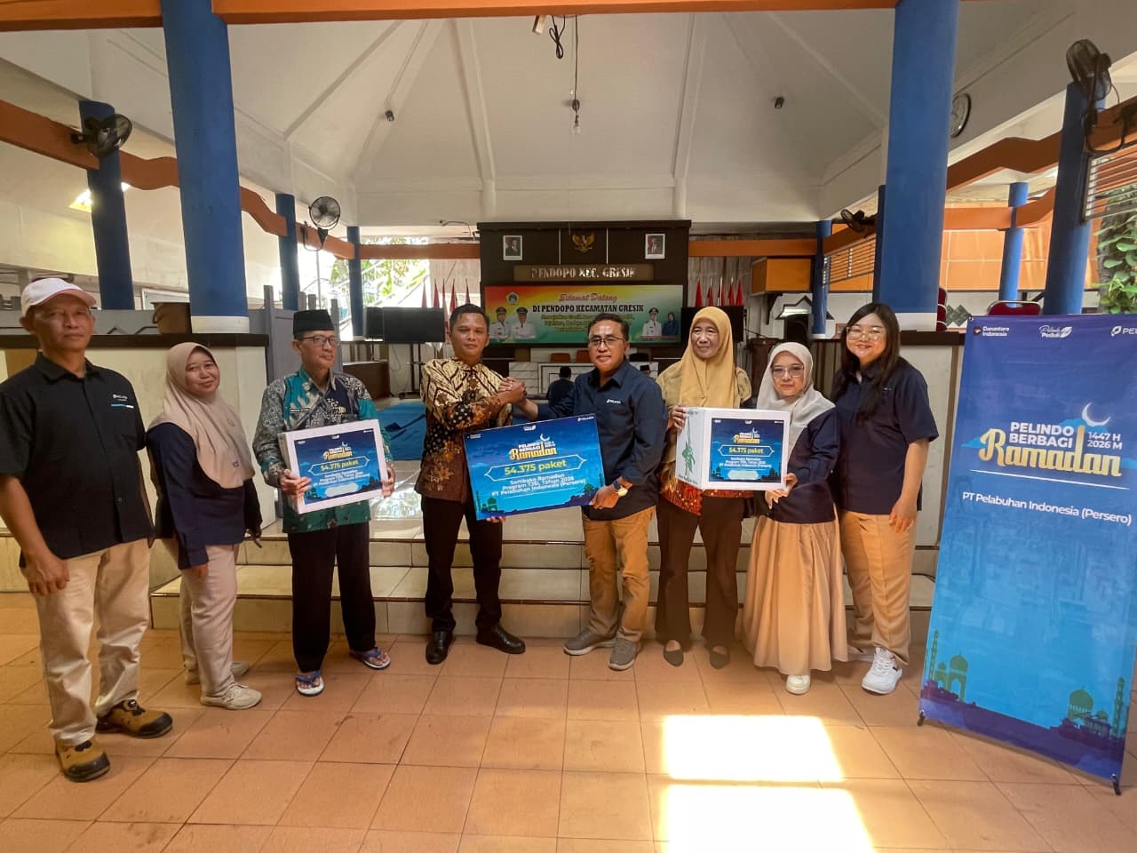 Momen Ramadan, Pelindo Perkuat Program Sosial di Kawasan Pelabuhan Gresik