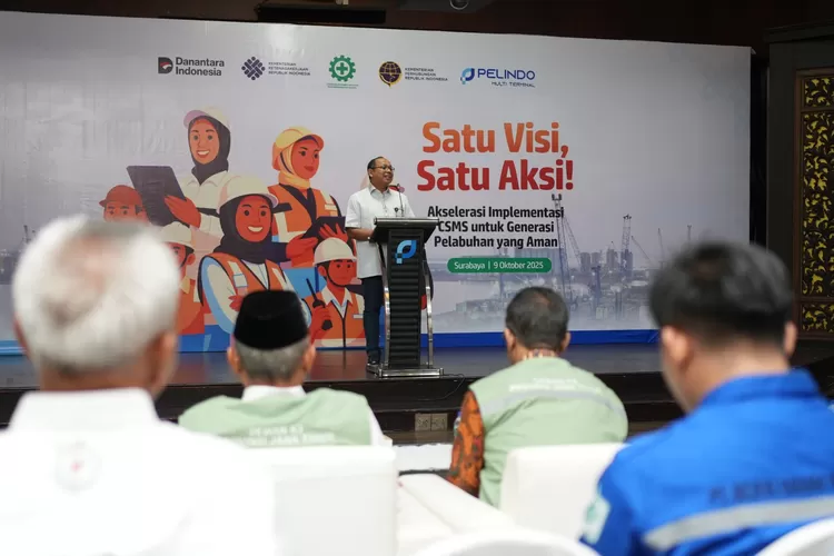 Pelindo Luncurkan Program CSMS untuk Kurangi Kecelakaan Kerja di Pelabuhan