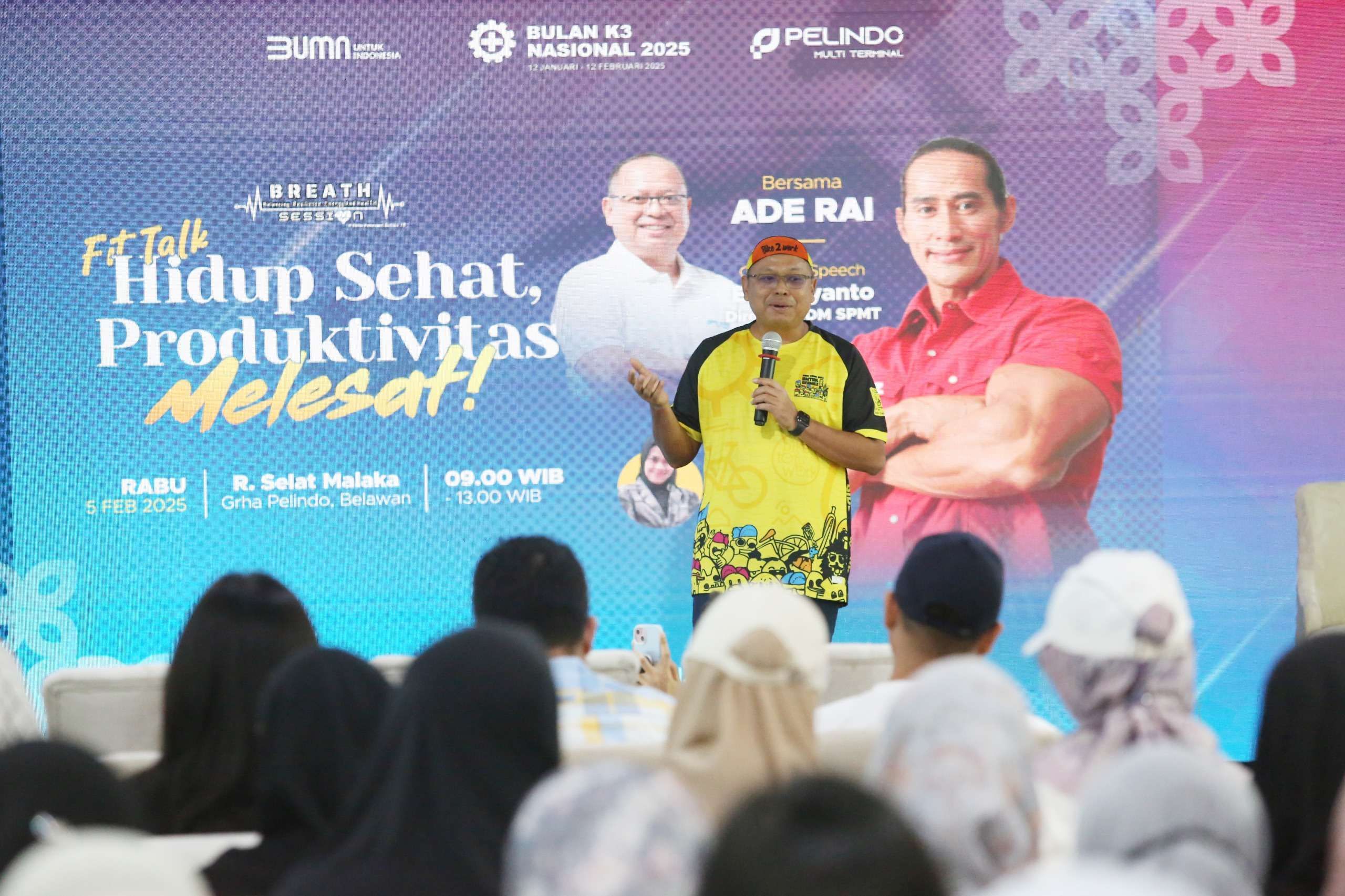 Pelindo Gelar BREATH ke 16 Menghadirkan Ade Rai